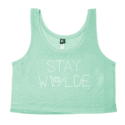 Alternative view of Stay Wylde Boxy Tank