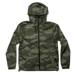 Alternative view of Lightweight Windbreaker- Forest Camo