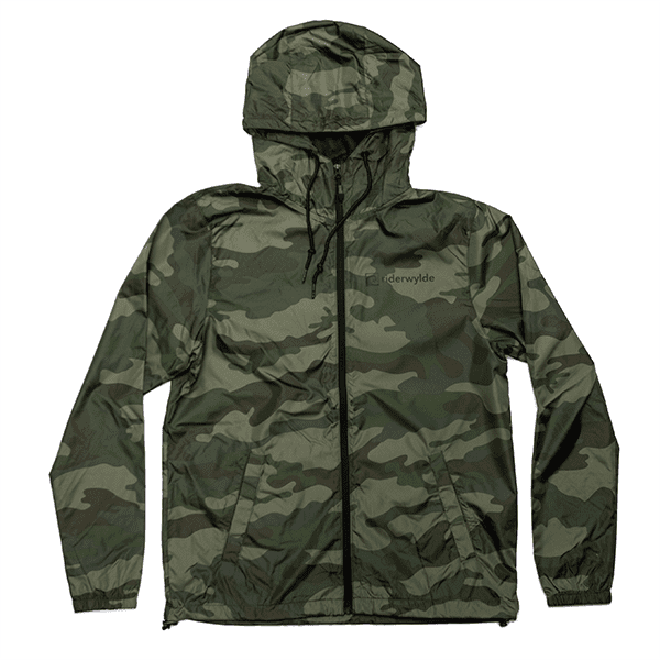 Lightweight Windbreaker- Forest Camo - Riderwylde