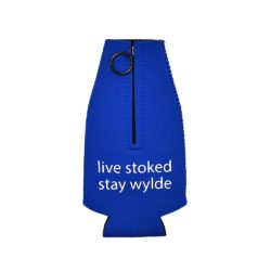 Alternative view of Bottle Koozie- Royal Blue
