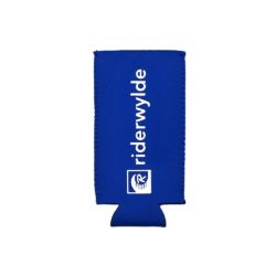 Alternative view of Slim Can Koozie- Royal Blue