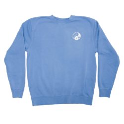 Alternative view of Balance Pigment Dyed Crew Neck- Light Blue