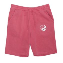 Balance Pigment Dyed Sweat Shorts- Pink